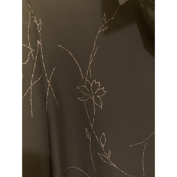 JOSEPHINE CHAUS Collection Size 16 Gray/Tan Layered Long Maxi Skirt & Blouse - Picture 3 of 7